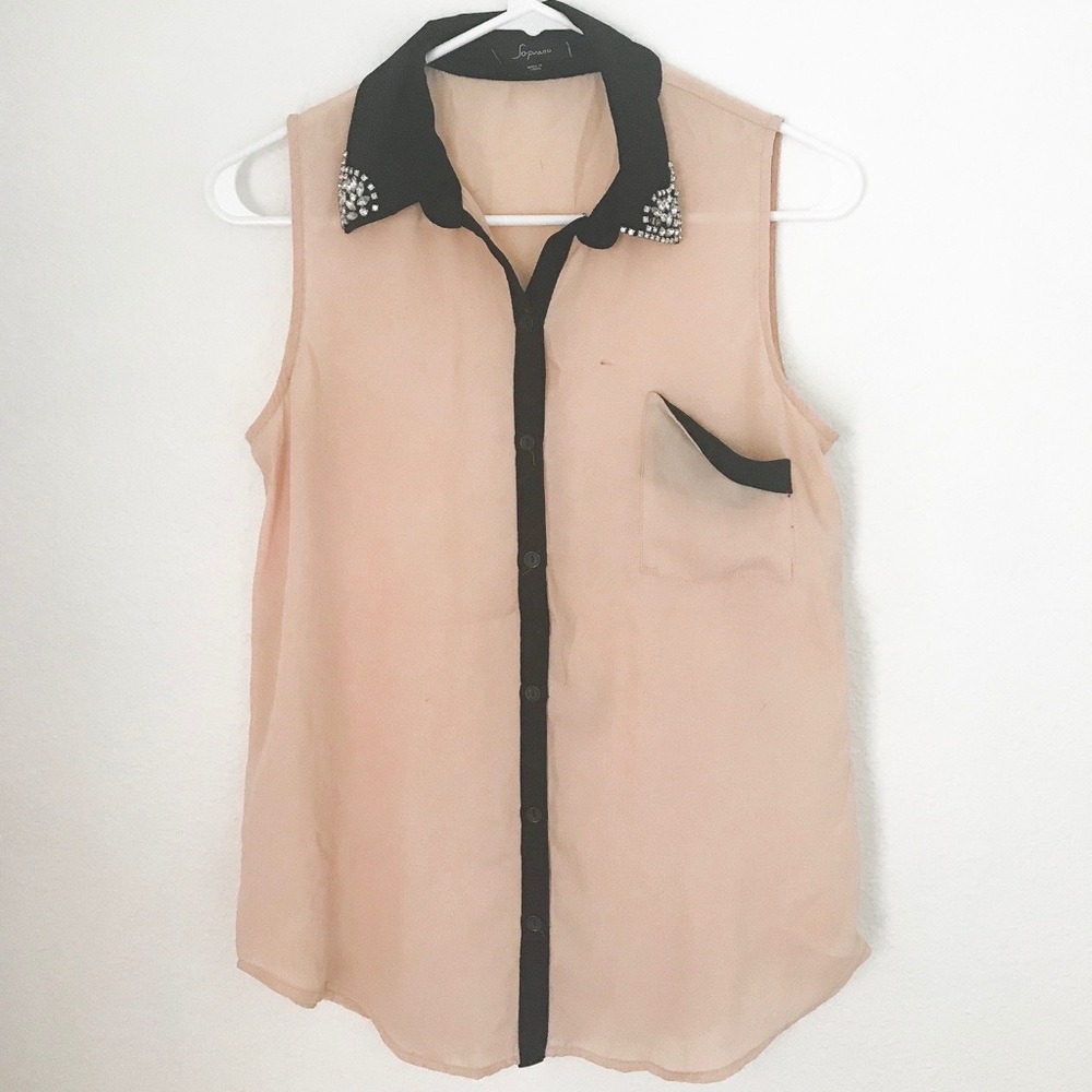 Nude Blouse